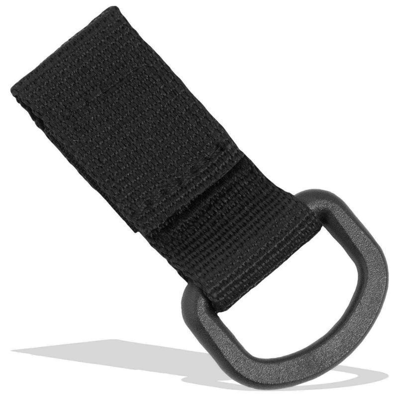 Accessoire MOLLE D - RING VELCRO Bulldog Tactical - Noir - Welkit.com