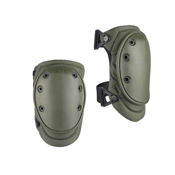 Genouillères Alta Tactical AltaFLEX AltaLOK coque caoutchouc et enveloppe Cordura