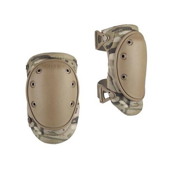 Genouillères Alta Tactical AltaFLEX AltaLOK coque caoutchouc et enveloppe Cordura
