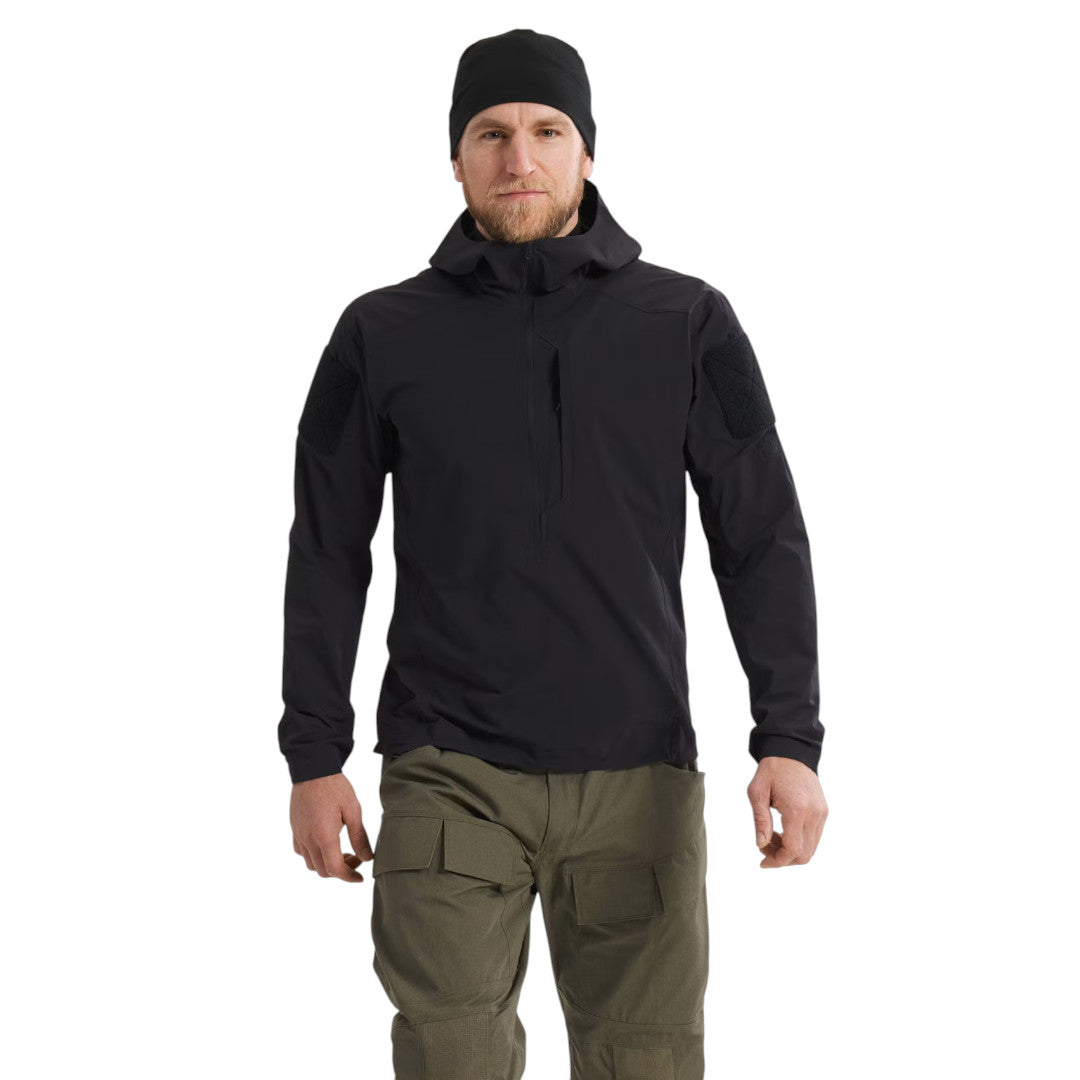 Anorak softshell Arc'teryx Leaf Gamma SL 86 % nylon 14 % élasthanne annoncé à 260 grammes