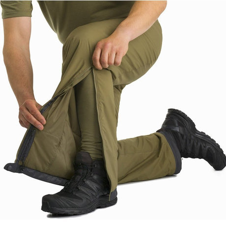 Pantalon chaud Arc'teryx LEAF Atom LT Pant Gen 2 isolant compressible à glissières complètes