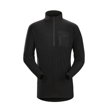 Maillot de corps Arc'teryx LEAF Cold WX Zip Neck AR première couche à quart de glissière