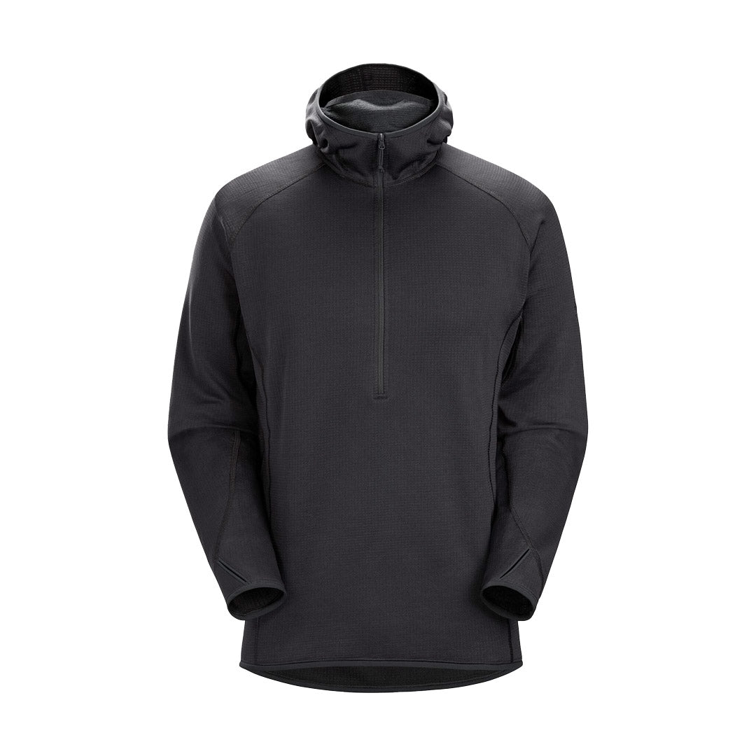 Veste polaire Arc'teryx LEAF Delta AR Half Zip Hoody en Polartec Power Dry à capuche
