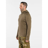 Veste polaire Arc'teryx LEAF Delta AR Half Zip Hoody en Polartec Power Dry à capuche