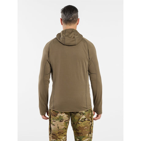 Veste polaire Arc'teryx LEAF Delta AR Half Zip Hoody en Polartec Power Dry à capuche