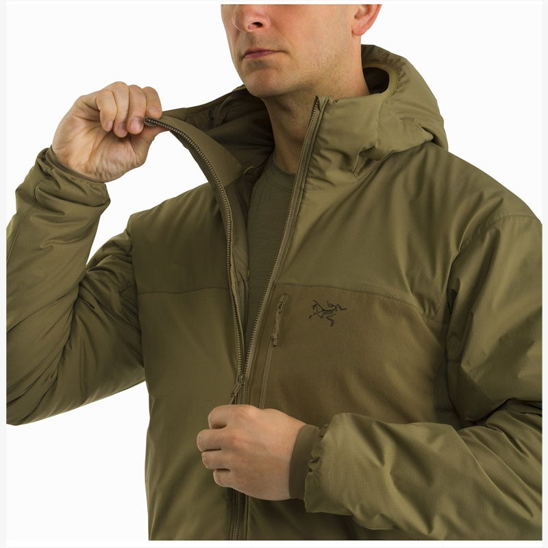 Veste chaude à capuche Arc'teryx LEAF Atom LT Hoody Gen 2.1 panneaux extensibles