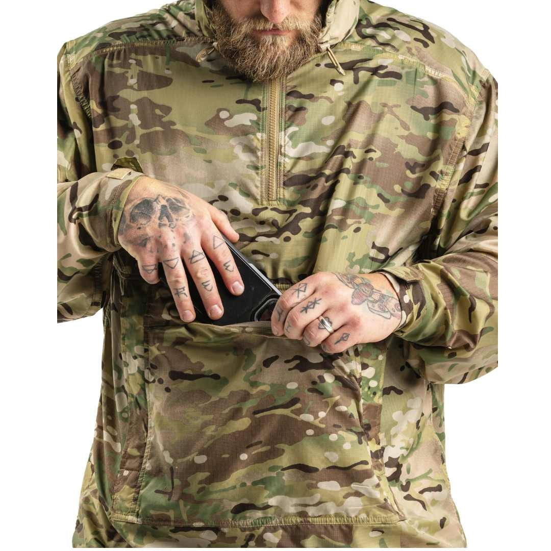 Veste coupe-vent Arktis A196 Hurricane Elite légère à poche frontale améliorée