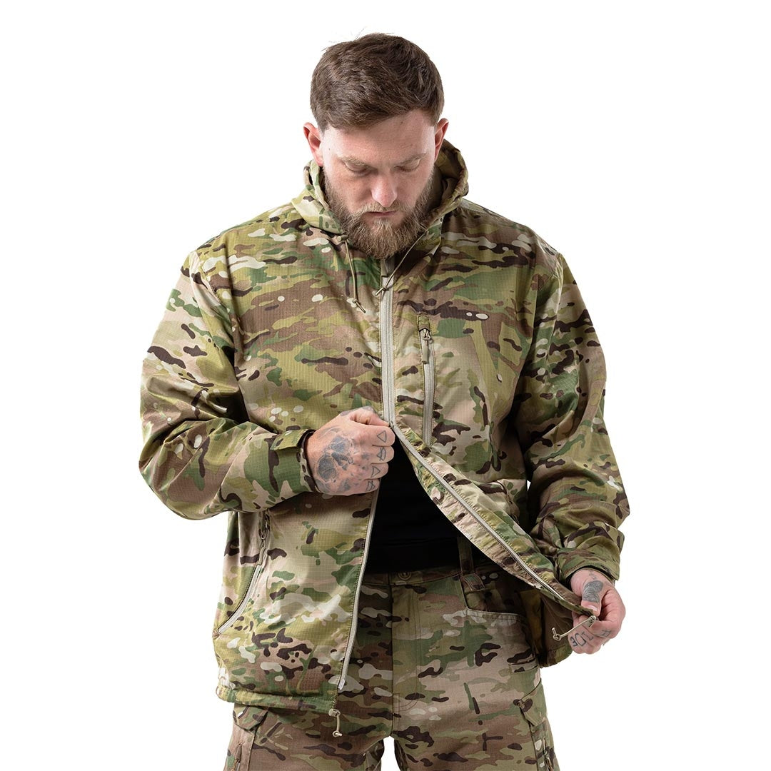 Veste de pluie Arktis A310 RainShield V2 compacte à trois poches et glissières étanches