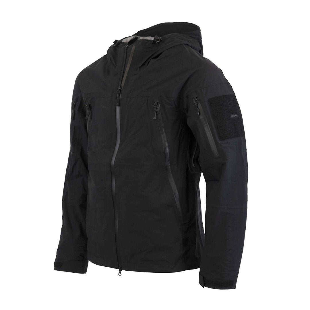 Veste de pluie Arktis A404 Stealth Jacket laminé trois couches Pertex Shield
