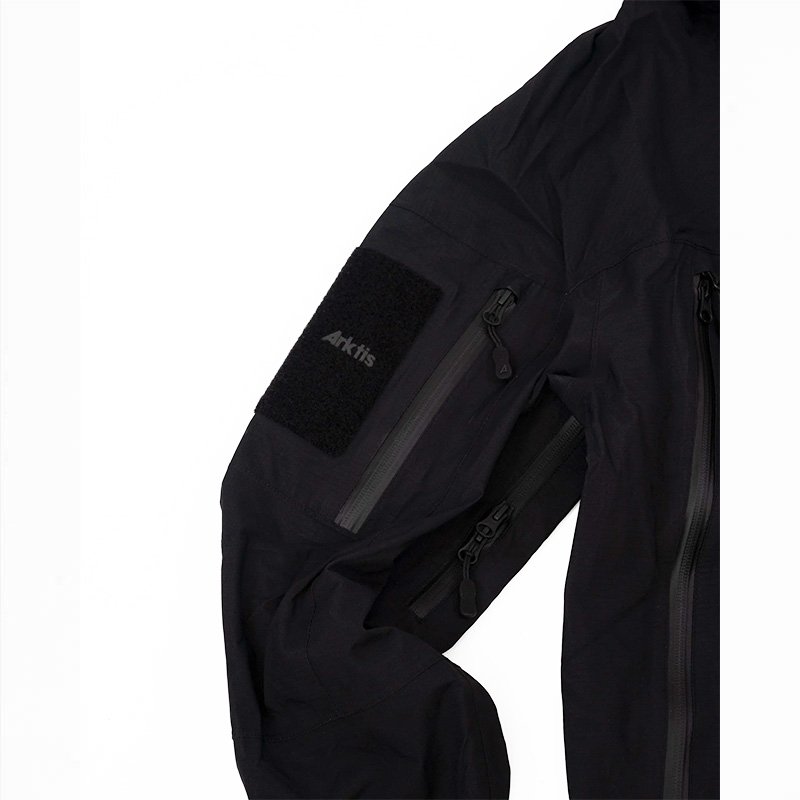 Veste de pluie Arktis A404 Stealth Jacket laminé trois couches Pertex Shield