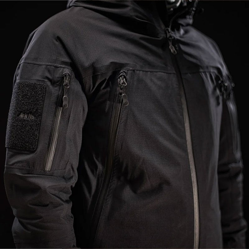 Veste de pluie Arktis A404 Stealth Jacket laminé trois couches Pertex Shield