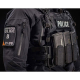 Veste de pluie Arktis A404 Stealth Jacket laminé trois couches Pertex Shield
