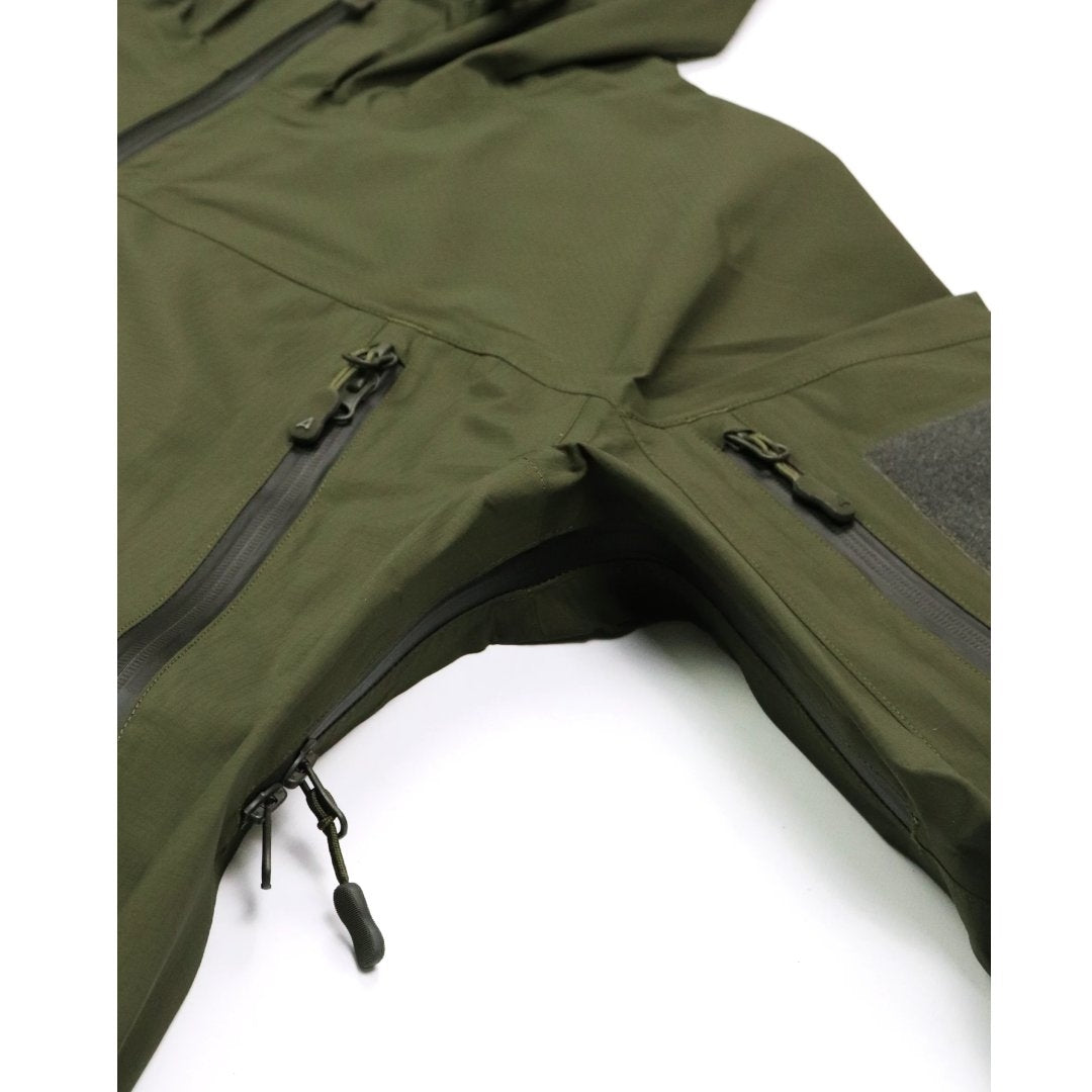 Veste de pluie Arktis A404 Stealth Jacket laminé trois couches Pertex Shield