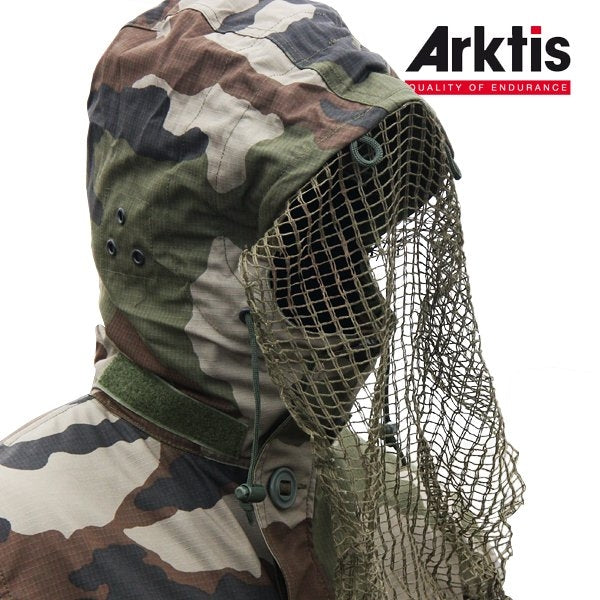 Veste de combat Arktis B211 Mountain Smock coupe-vent en tissu quadrillé