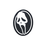 Écusson Arktis Ghostface en PVC phosphorescent visible dans l'obscurité