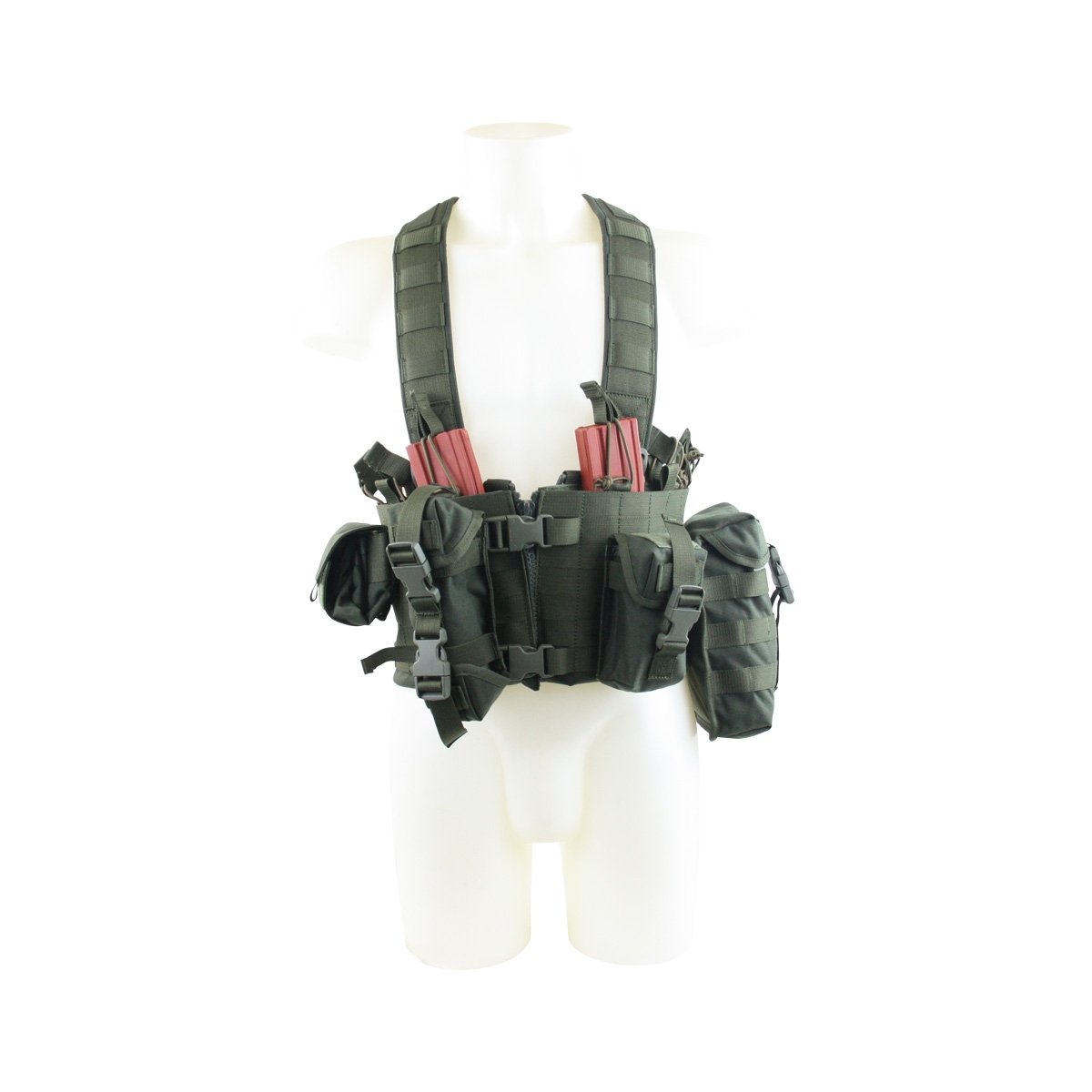 Gilet chest rig Arktis V72 Cross Rig AMS complet à bretelles croisées et deux platines