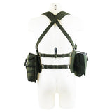 Gilet chest rig Arktis V72 Cross Rig AMS complet à bretelles croisées et deux platines
