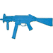 Arme de manipulation Arme de manipulation Blueguns - Bleu - HK UMP - Welkit.com - 2000000222752 - 12
