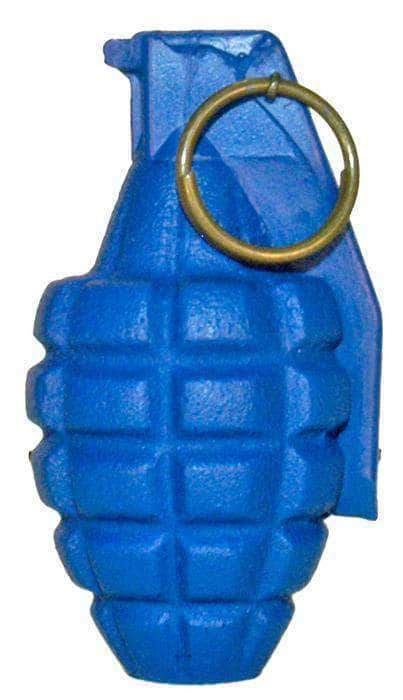 Arme de manipulation GRENADE Blueguns - Bleu - MK2 Fragmentation Grenade - Poids factice - Welkit.com - 2000000312705 - 6