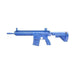 Arme de manipulation HK Blueguns - Bleu - HK 417 Closed Stock - Poids factice - Welkit.com - 3662950061806 - 5