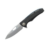 Couteau pliant PDK Engraver's Edition Battle Rattle ASP lame AUS-8 de 8,89 cm