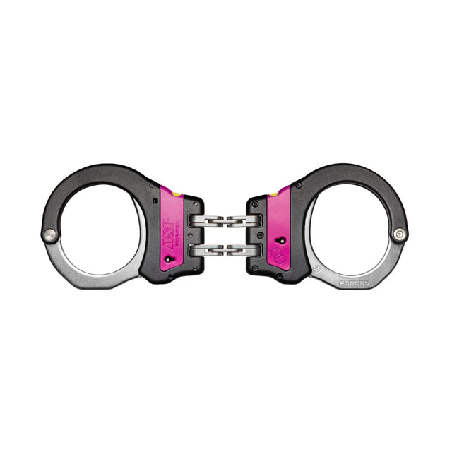 Menottes Ultra Plus Hinge identif Acier Roses 1 Pawl ASP