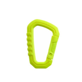 Mousqueton Carabiner Polymer Neon Yellow ASP