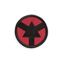 Écusson brodé ASP Strike Force Arrow à coudre symbole triangulaire 5,7 cm de diamètre