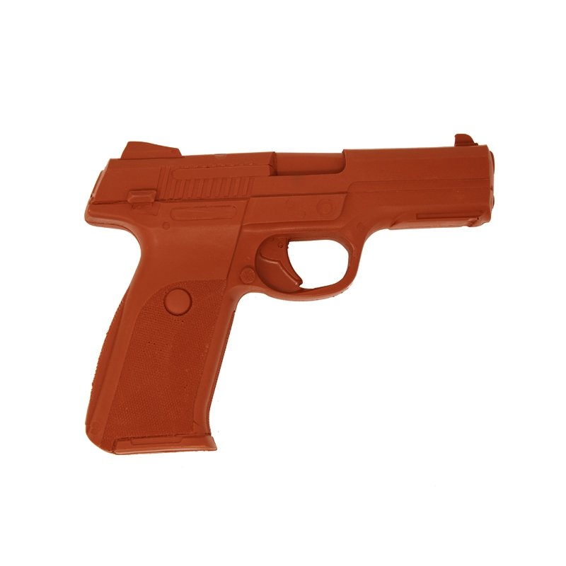 Pistolet d'entraînement ASP Red Gun Ruger SR9 inerte moulé aux cotes exactes