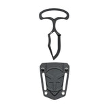Couteau de poing ASP PDK Push Knife S lame AUS-8 de 5,7 cm avec étui ambidextre
