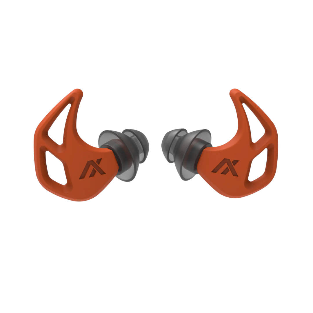 Bouchons d'oreilles AXIL X20 protection SNR 24 dB avec étui rigide et cinq paires d'embouts
