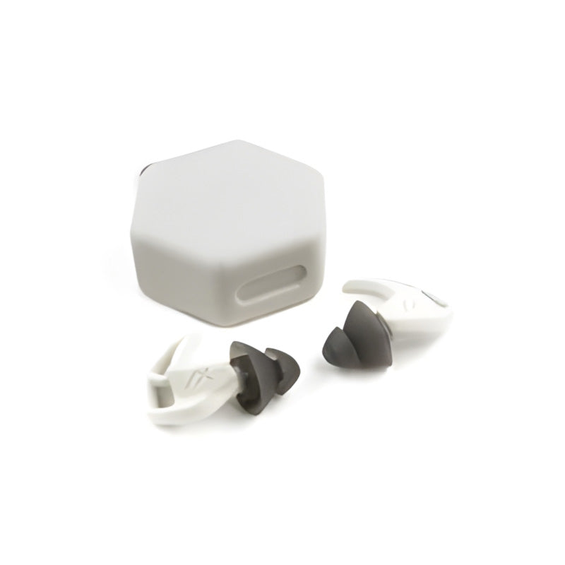 Bouchons d'oreilles AXIL X20 protection SNR 24 dB avec étui rigide et cinq paires d'embouts