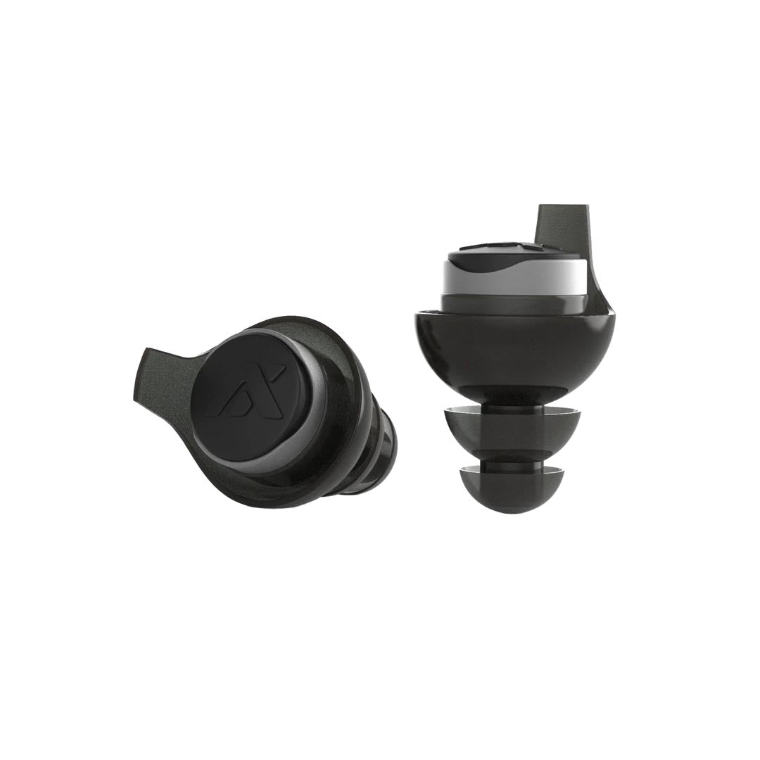 Bouchons d'oreilles AXIL XP Defender à valve SNR 18 dB embouts EVA souple non allergène