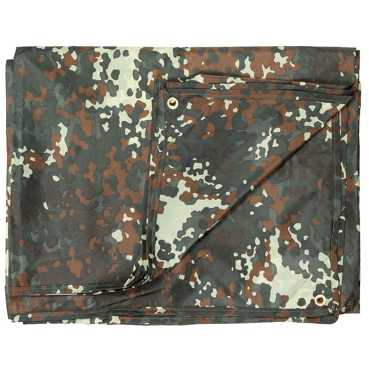 Bâche multifonction 4 x 5 m MFH - Flecktarn - Welkit.com