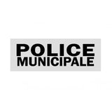 Bandeau rétroréfléchissant POLICE Patrol Equipement - Blanc - Welkit.com