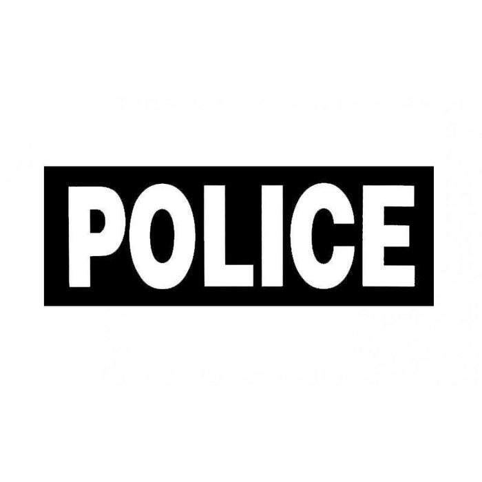Bandeau rétroréfléchissant POLICE Patrol Equipement - Noir - Police - 2 x 10 cm - Welkit.com - 3662950091759 - 4