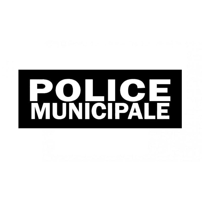 Bandeau rétroréfléchissant POLICE Patrol Equipement - Noir - Police Municipale - 2 x 10 cm - Welkit.com - 3662950091797 - 5