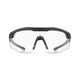 Lunettes de protection balistiques Bloc Tactical BOLT écran unique 2,5 mm EN 166