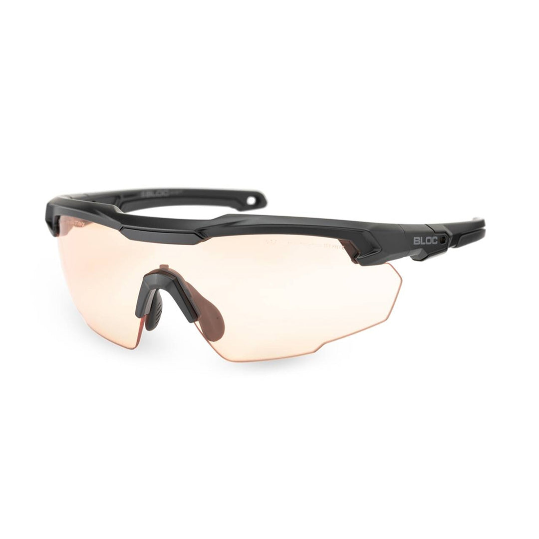 Lunettes de protection balistiques Bloc Tactical BOLT écran unique 2,5 mm EN 166