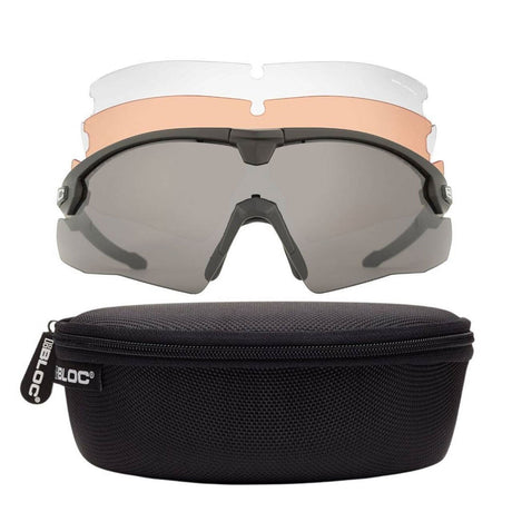 Verre de rechange BLOC Tactical LYNX polycarbonate balistique 2 mm écran fumé