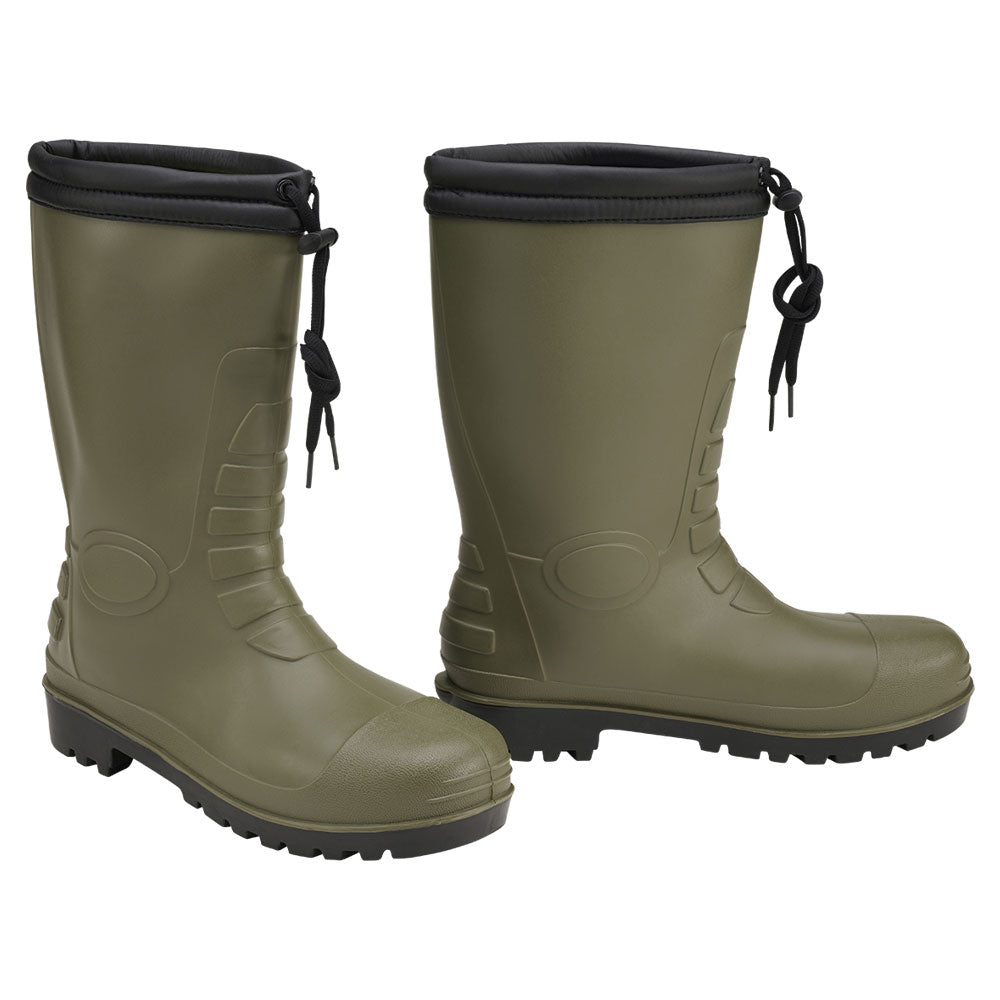 Bottes de pluie ALL SEASONS Brandit - Vert Olive - Welkit.com