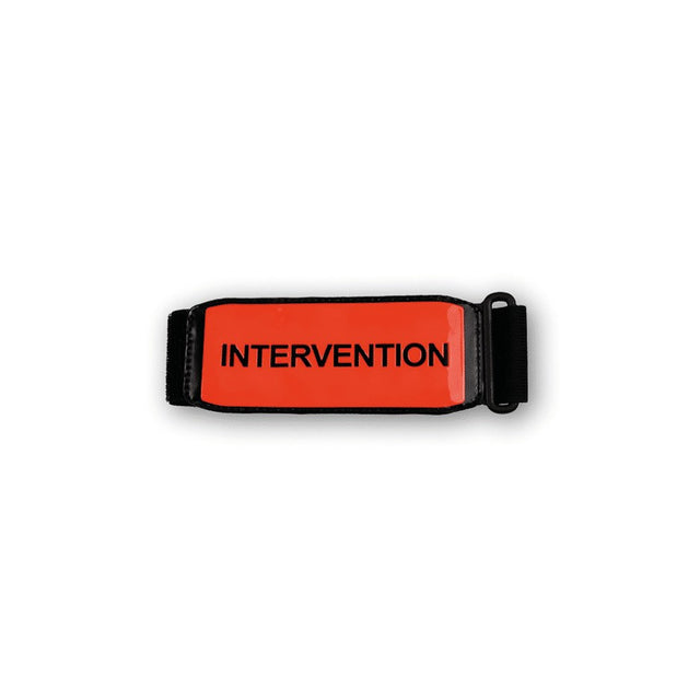 Brassard d'intervention GK Professional rétroréfléchissant 160 x 65 mm élastique