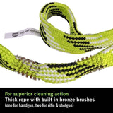Cordon de nettoyage Battle Rope 2.0 Breakthrough avec étui EVA et brosse bronze