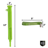 Guide de baguette Breakthrough pour AR15 avec verrou pivotant pour nettoyage du canon