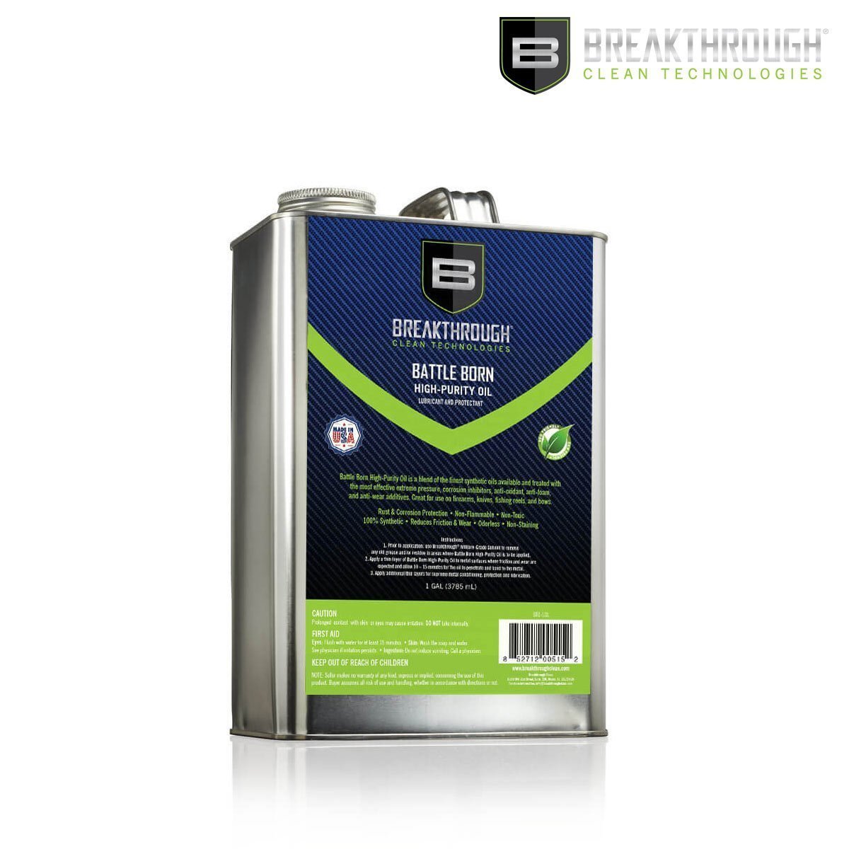 Huile lubrifiante Battle Born High-Purity Oil Bidon 4,5L Breakthrough