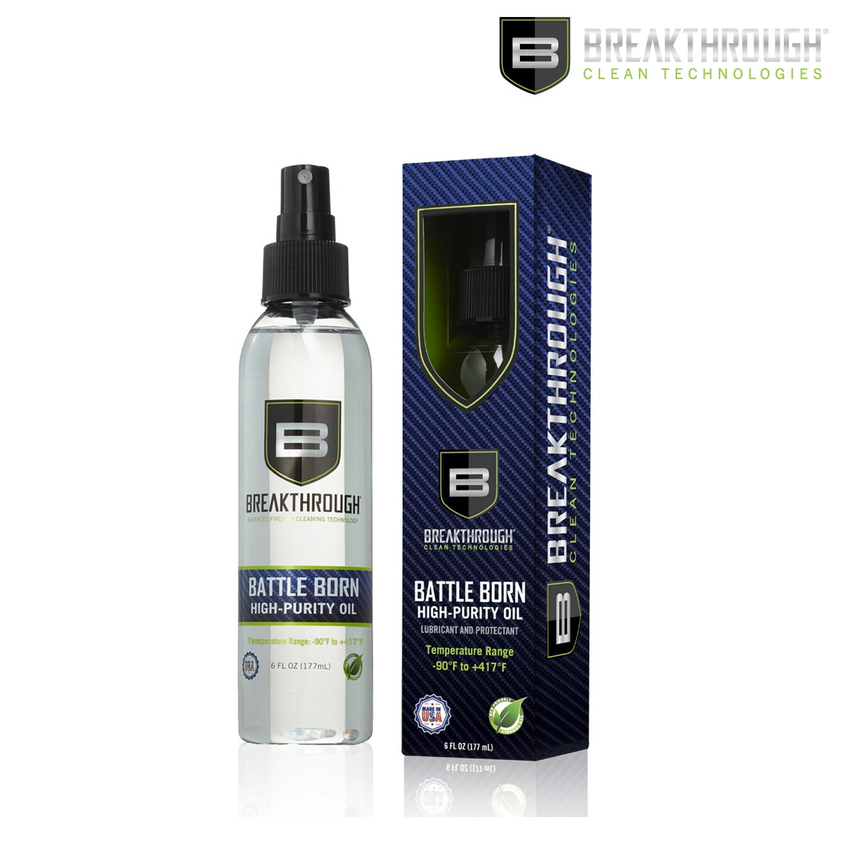 Huile lubrifiante Battle Born High-Purity Spray 177ml Breakthrough