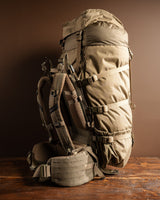 Sac à dos d'attache Eberlestock Brooks 7000 115 L en ripstop 500D avec capot EMOD inclus