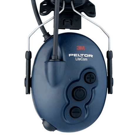 Casque anti - bruit PELTOR™ LITECOM PMR 446 MHZ 32 dB monté sur casque 3M - Autre - Welkit.com