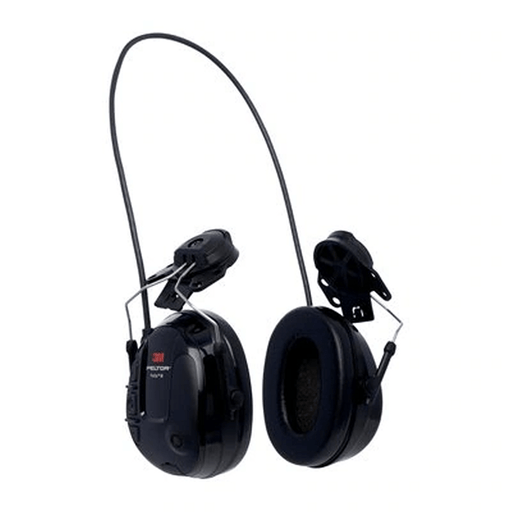 Casque anti - bruit PELTOR™ PROTAC III COQUES FINES 25 dB (monté sur casque) 3M - Noir - Welkit.com - 4054596123182 - 1
