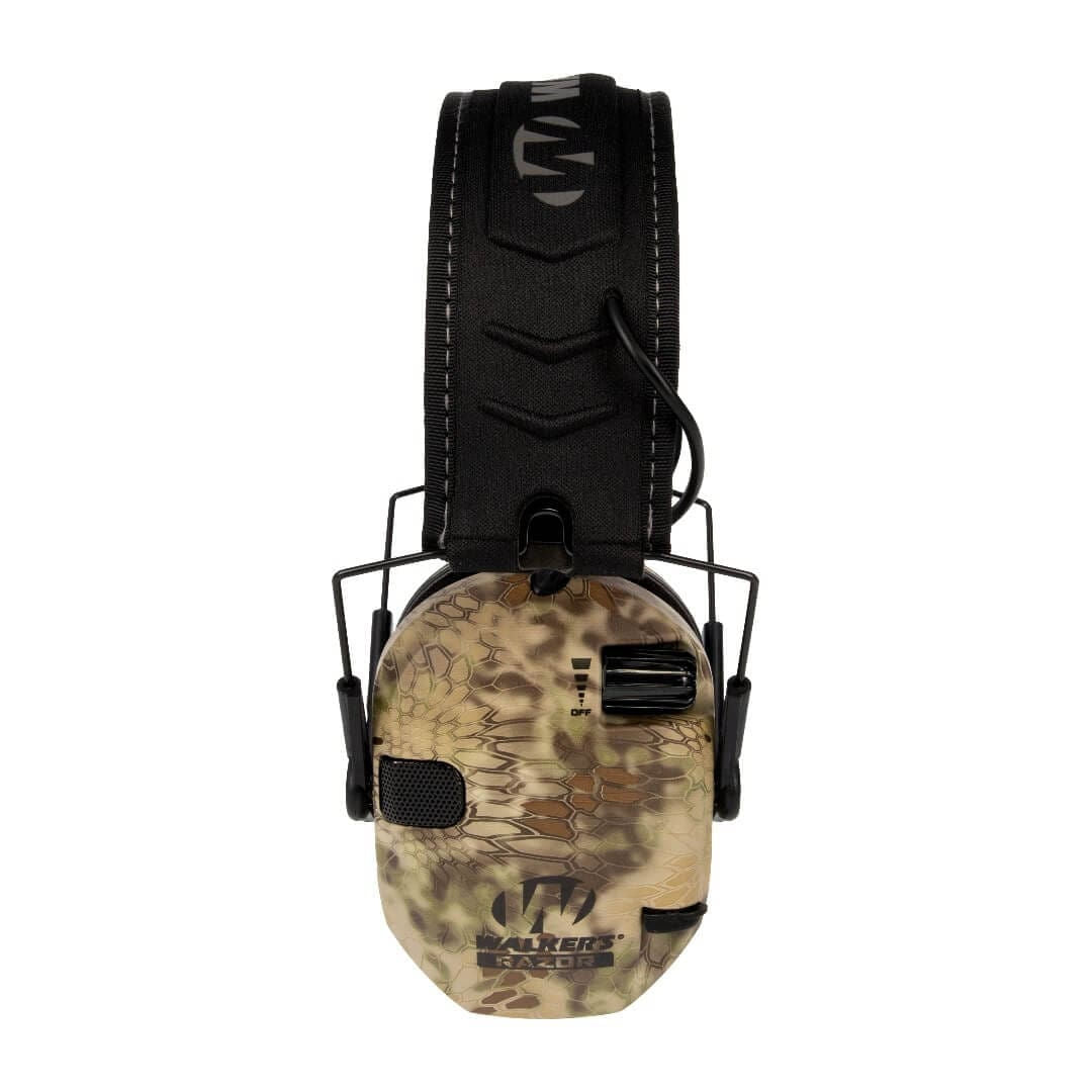Casque anti-bruit électronique Walker's Razor Slim NRR 23 dB pliable piles AAA